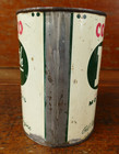 Vintage Conoco Nth Germ Processed Motor Oil Metal One Quart Oil Can - Empty