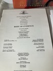 Body Of Evidence Movie Press Release Kit Package Photos Folder Madonna