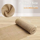 Gardening Burlap Roll - Multipurpose Natural Burlap Fabric  20 20  X 5 Feet 