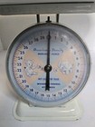 Vtg 1960s American Family Nursery Scale 30lbs In Ounces Pink Blue Removable Top