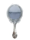 Victorian Style Vanity  mirror Mirror  Handle Silver Plastic Girls Toy New 10 