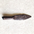 19c Vintage Handcrafted Original Steel Spear Head Decorative Collectible Sp49