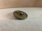 Gretsch Round Badge Logo Plate Emblem Part 50s 60s Vtg Tom Flower Tack Fat Stick