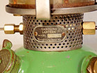 1930 s Preway Jr  L47w Monkeyward Gas Lantern-original Mica Lens-bad Fuel Gasket