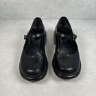 Dansko Shoes Womens Size 6 5 Black Leather Mary Jane Strap Comfort Flats Work