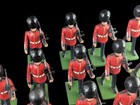 X13 1990 Britains Scots Guards Toy Soldier Lot Marching Rifles
