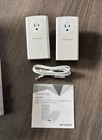 Netgear Powerline 2000 Plp2000 Extra Outlet  Wall Plug Network Adapter 2 Pack