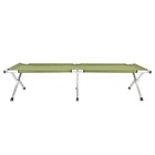 Portable Folding Camping Cot 75inch Outdoor Military Army Green Sleeping Bed
