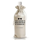  Wedding Gift Wine Bag Groomsman Proposal Wine Bag Groomsman  Be My Best Man 