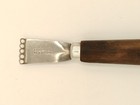 Vintage Econome Inox Stainless Steel Brown Handle Citrus Zester Made In France 