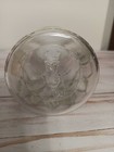 1983 Planters Mr Peanut Clear Glass Jar Canister With Lid Logo On Bottom 8 