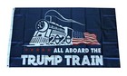 All Aboard The Donald Trump Train For 2020 America President Large Flag 3 x5 