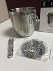 Service Ideas Ib3bs S s 3 Liter Round Ice Bucket  brand New  