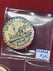 Antique 1890 s Pinback Button Lot Of  3  Remember The U s s  Maine Battleship