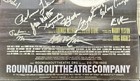 Death Takes A Holiday 2011 Cast Signed Broadway Window Card Poster Roundabout