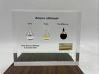 Amoco Ultimate  bp  Promo Acrylic Desk Display Paperweight W  Box  Insert  Bag