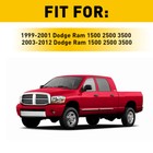 For 2003-2012 Dodge Ram 1500 2500 3500 Center Console Cup Holder Armrest Box Pad