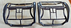 Antique 18th Century C 1775 Revolutionary War Era Shoe Buckles Silver Over Brass