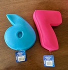 Viral Squishy 67 Neon Squishies Jumbo 8    Toymendous 6 7 Set  blue   Pink 