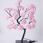       led Rose Tree Lamp - Usb Powered  Valentine s Gift  Bedroom Decor