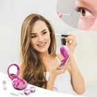 Lens Case  Portable Lens Box Kit With Mirror  Travel Lens Case Durable Compac   