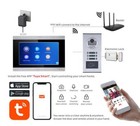 6 Apartment 6pcs 7  Screen Smart Wifi Video Intercom Doorbell Door Phone System