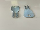 2 Baywest 1200 Dispenser Keys - Toilet Paper  Paper Towel  Liquid Soap  Bay West