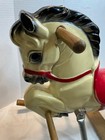 Vintage Hi Prancer Rocking Horse Delphos Mid Century Toy