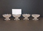 Lot Of Westmoreland English Hobnail Rare Placecard Holder Salt Cellars Vintage 
