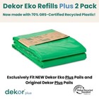 Diaper Dekor Eko Plus Diaper Pail Refill - 4pk