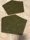 Pu Leather Brown Medieval Knight Arm Guard Armbands Buckles 2 Pieces