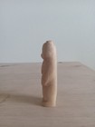 Hand Carved Whittled Wooden Bear Figurine Brown