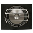 Goldwood 15  Woofer Protection Grille Chrome Steel Speaker Silver  bar-15 