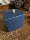 Marquise Diamond Prong Set Yellow Gold Engagement Ring Size 6 5