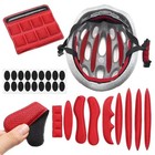 27 Pcs Universal Helmet Inner Pad Foam Kit Replacement Motorcycle Bicycle Helmet
