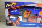 New Nerf N-strike Hyperfire Elite Blaster 50 Darts  2 Drums  Motorized  c2540