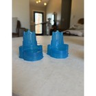 Fisher Price Little People Disney Frozen Elsa Ice Palace Blue Chairs Lot Of 2