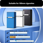 Cigarette Case  Aluminum Magnetic Switch 20 Capacity - 3 Pack  100mm 100s 