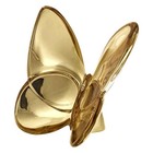 Porte-bonheur Gilded Gold Butterfly 2812622