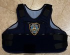 Nypd Level Iiia Strike Face Bullet Proof Vest L-2015-nypd Patch Incl retired  