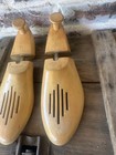 Earl Natural Wooden Shoe Trees Vintage Size 10 Yugoslavia Mens Vent Toe Shapers