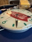 Coca-cola Soda Swihart Round Fishtail Bubble Advertising Wall Clock