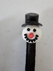 Pez Snowman Retired Vintage 1974 No Feet
