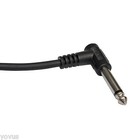 10 Ft Foot Right Angle 90 Degree 1 4 Guitar To Effects Pedal Patch Cable Cord