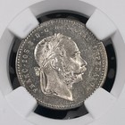 1869 Austria 20 Kreuzer Ngc Ms62 Lot g3741 Silver  Nice Unc 