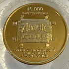 1996 Apache Gold Grand Opening  1000 Ltd Token Casino Chip In Acrylic Arizona