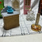 Vintage Avon Perfume Bottles Lot Of 8 School Desk Armoire Stoplight Stagecoach  