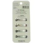 Scunci No Slip Grip All Day Hold No Slip Grip Hair Barrettes  Tortoise And Bl   