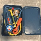 Fisher Price Medical Doctor Kit With Accessories  Blue Case
