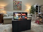 Vintage 1989 Coral Reef Slot Machine Glass By Igt In Lighted Display Box